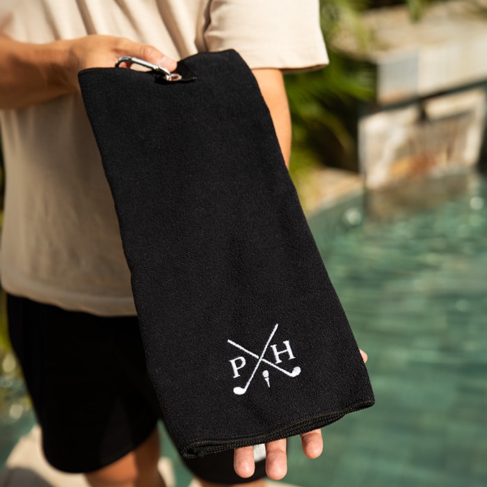 Golfhandduk - Present till golfaren