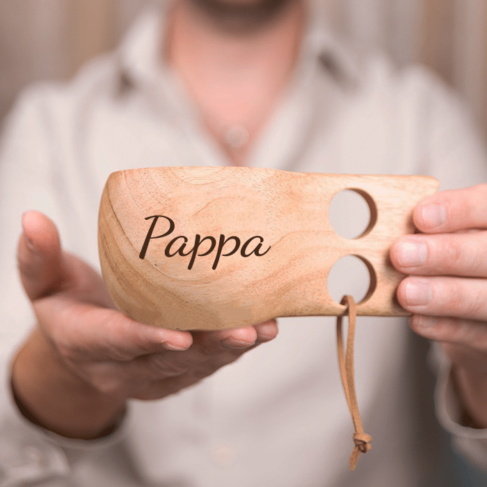 Kåsa med gravyr – Farsdagspresent