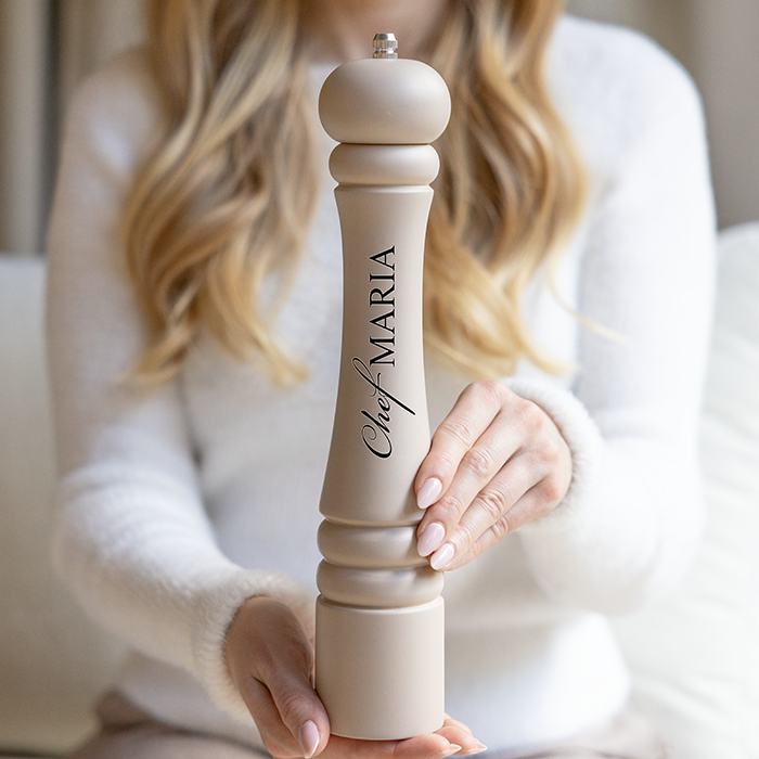 Kryddkvarn med gravyr – Present till köket