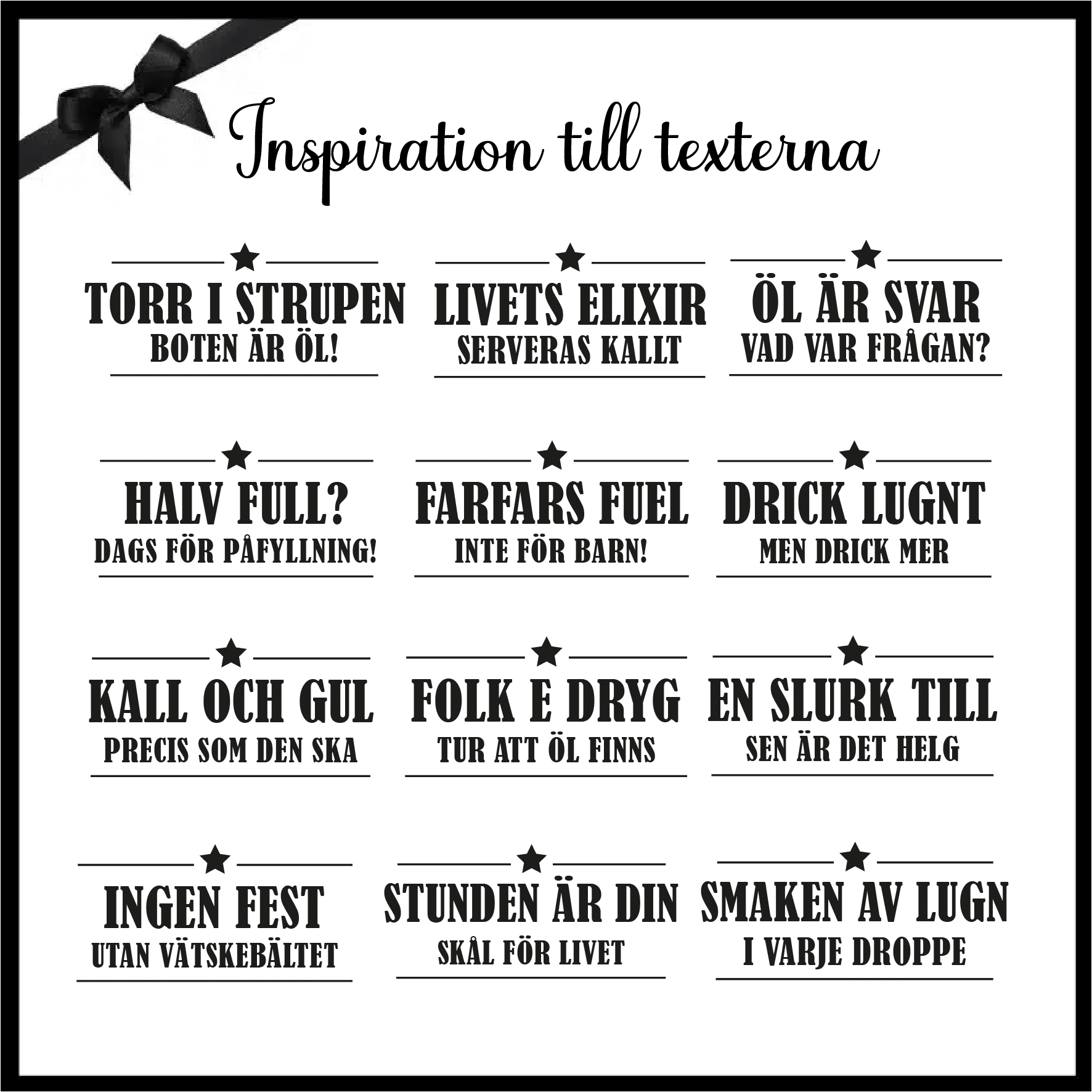 Ölsejdel med gravyr, 50-årspresent - Bild 2