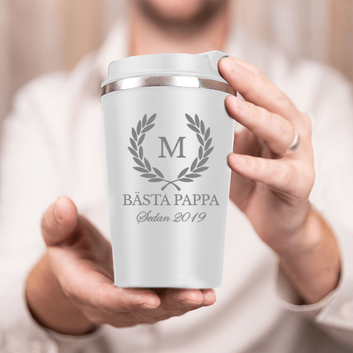 Termosmugg med namn - Pappa - Bild 3