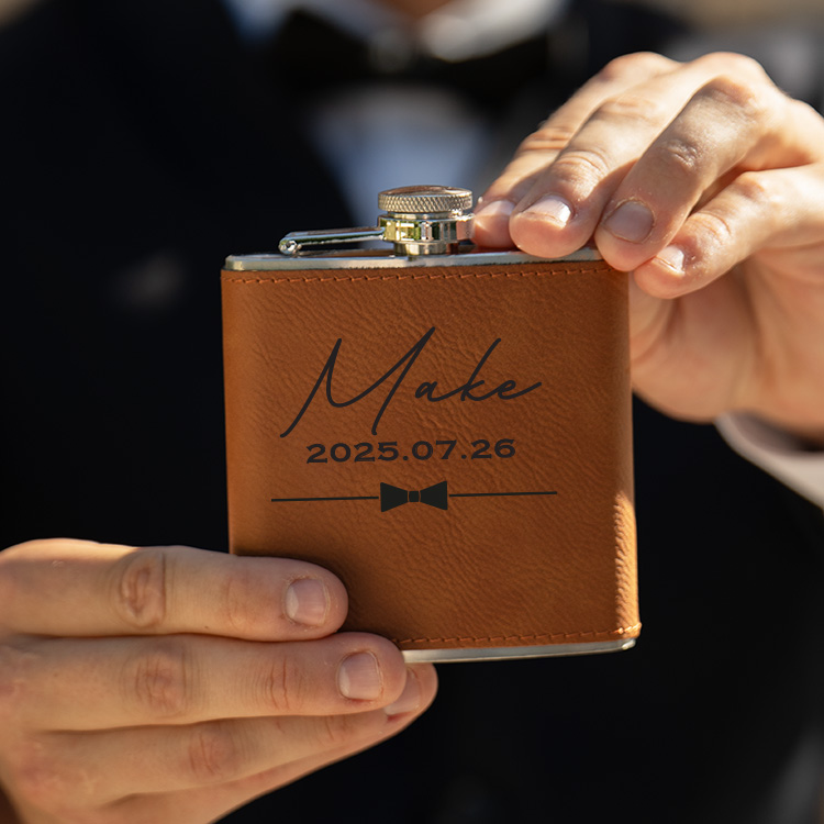 Fickplunta med gravyr – Morgongåva