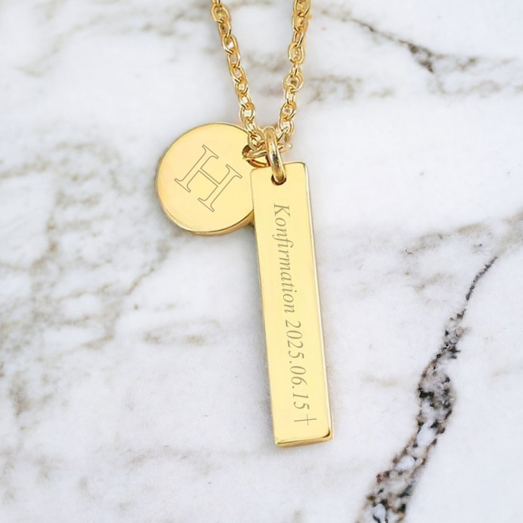 Smycke med gravyr – Konfirmationspresent - Bild 3