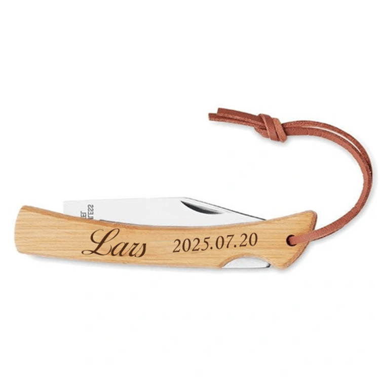 Fällkniv med gravyr - Bild 2