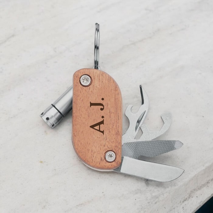 Fickkniv & multiverktyg med gravyr - Bild 2