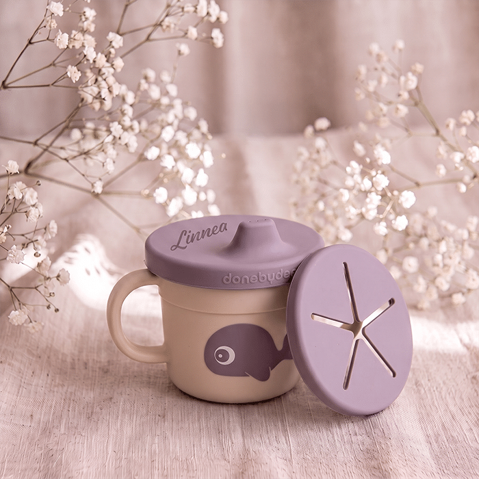 Done by Deer-pipmugg med namn – Present till baby