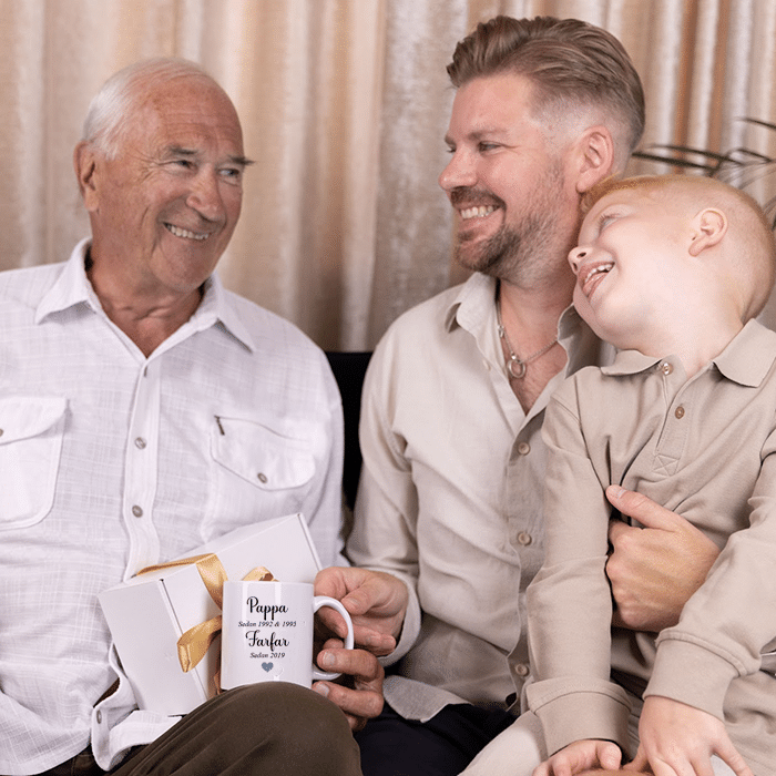Mugg med text och foto – Farfar & Morfar - Bild 3