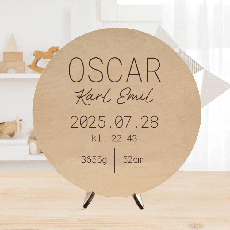 Födelsetavla, klassisk