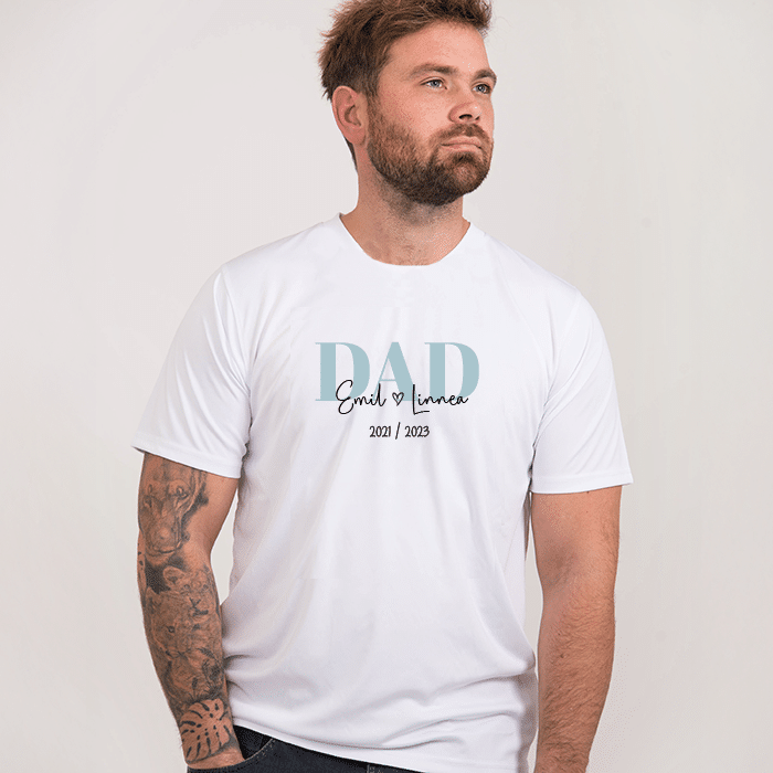 T-shirt med tryck – till pappa - Bild 2