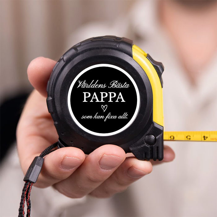 Måttband med egen text