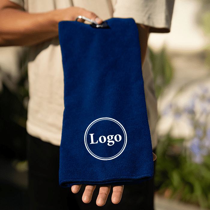Golfhandduk med logotyp - Bild 4