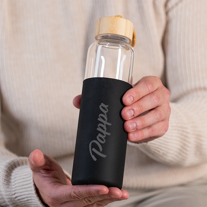 Vattenflaska med namn, till pappa