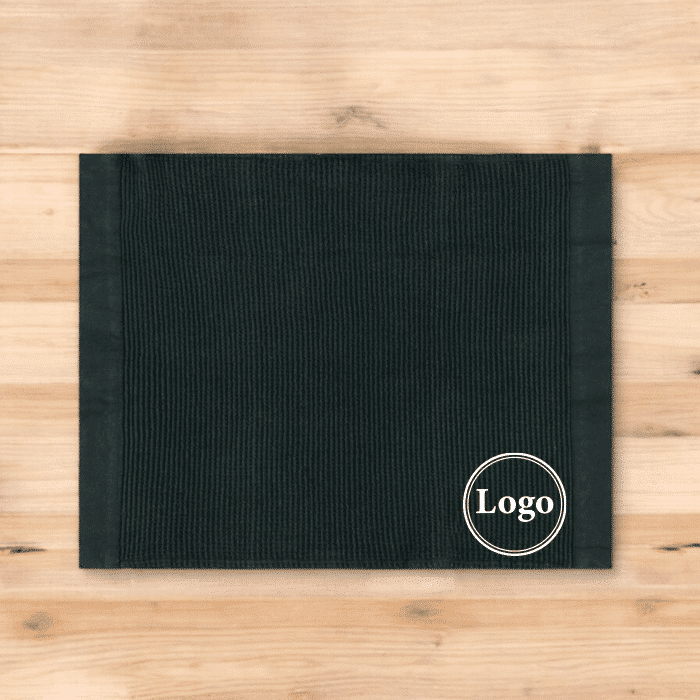 Bastuhandduk med brodyr