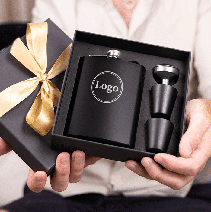 Fickplunta med logotyp