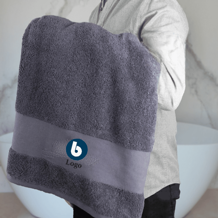 High-end badhandduk 100 x 150 Grå