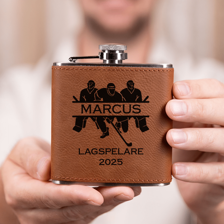 Fickplunta med gravyr, ishockey