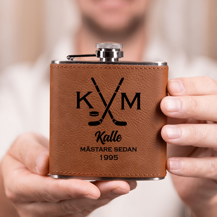 Fickplunta med gravyr, ishockey