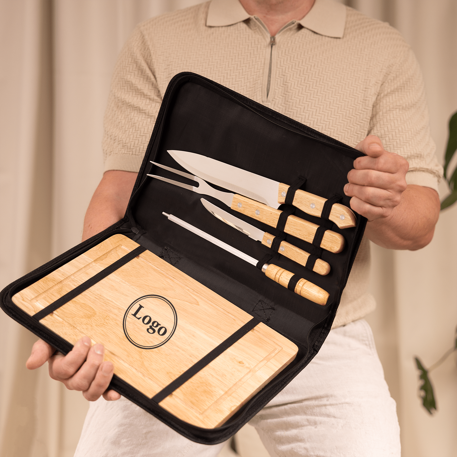 Stek- & Grillset med gravyr