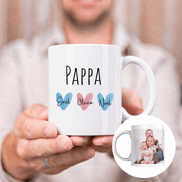 Farsdagsmugg med text