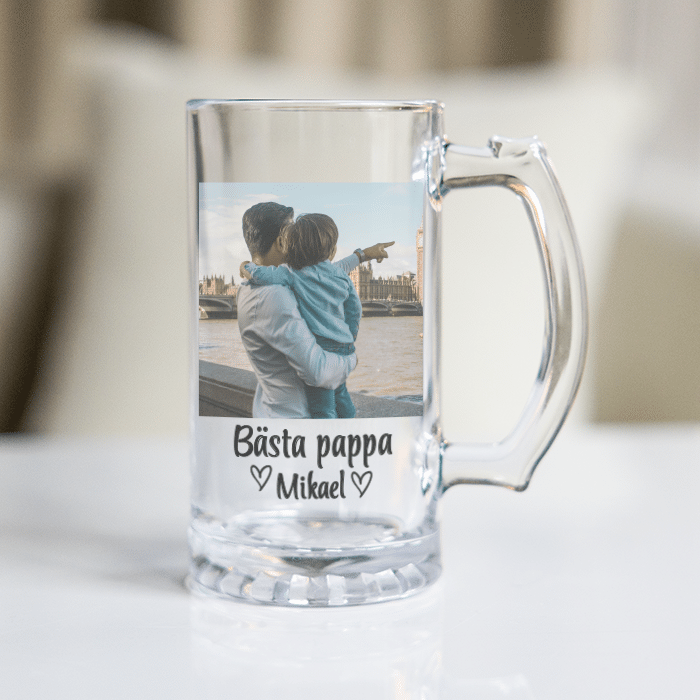 Hologramm-mugg med egen bild och text