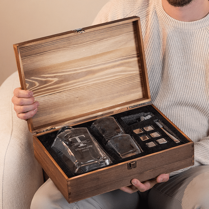 Whiskyset med gravyr - Bild 2