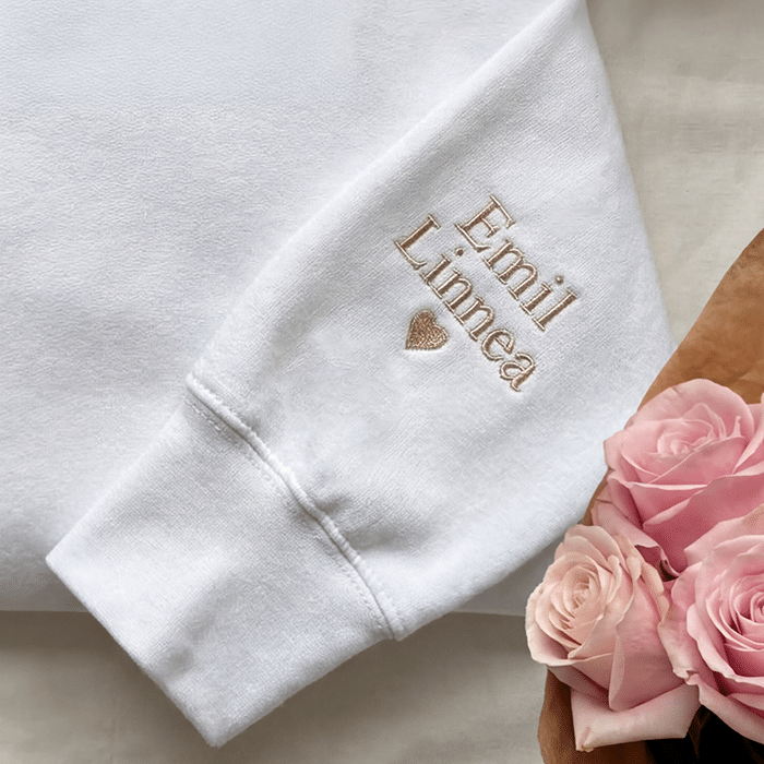 Collegetröja med brodyr, present till mors dag - Bild 2