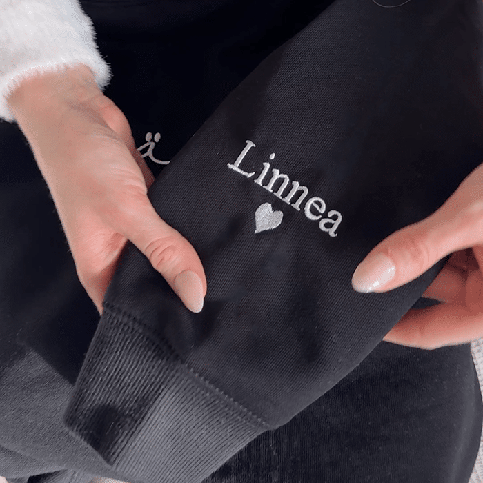 Collegetröja med brodyr, present till mors dag - Bild 4