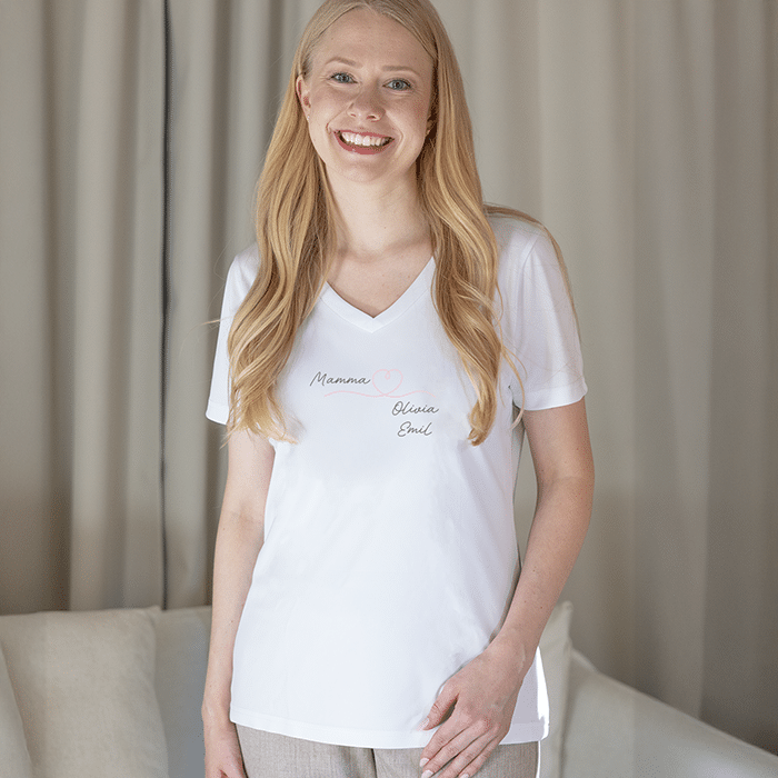 T-shirt med tryck, till mamma - Bild 3